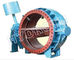 DN 0.25 - 2.5 Mpa Hydraulic Counter Weight Flanged Butterfly Valve For Hydropower Project